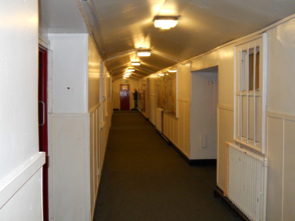 Art rooms were off this corridor